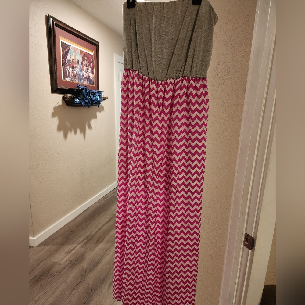 Chevron Print dress